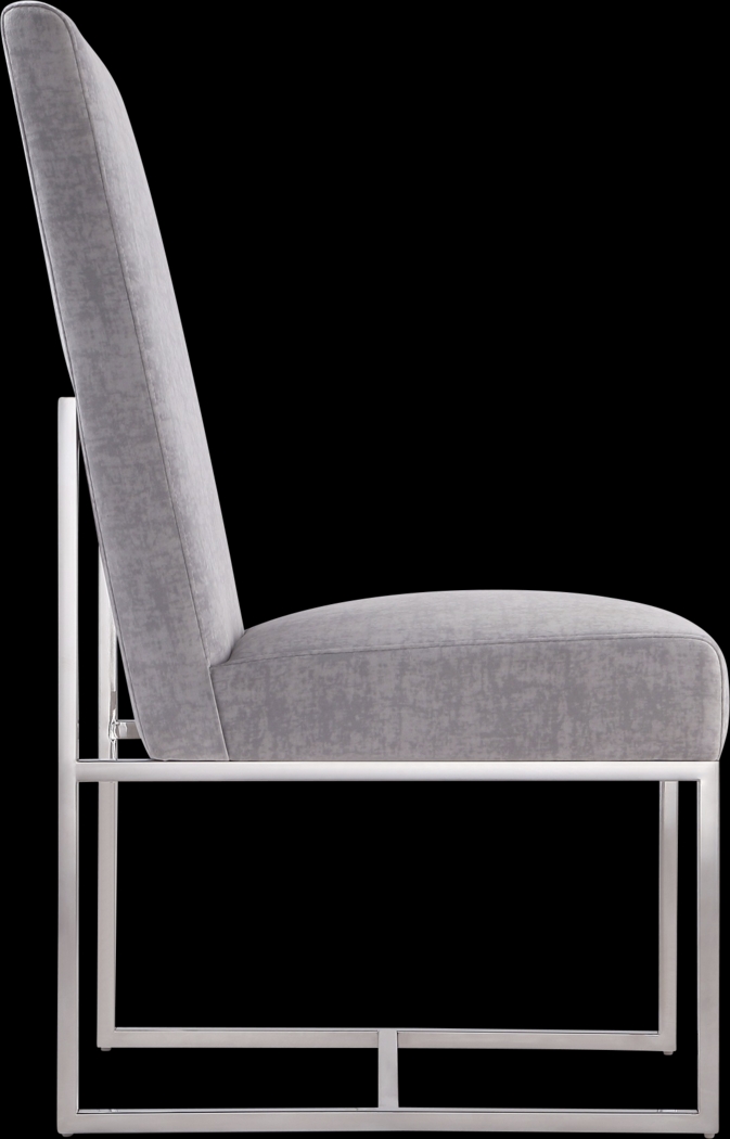 Herrli Light Gray Side Chair - Thumbnail - Image 8
