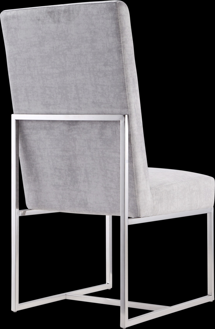 Herrli Light Gray Side Chair - Thumbnail - Image 4