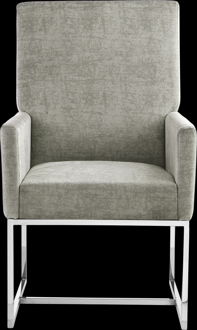 Herrli Steel Gray Arm Chair - Thumbnail - Image 4