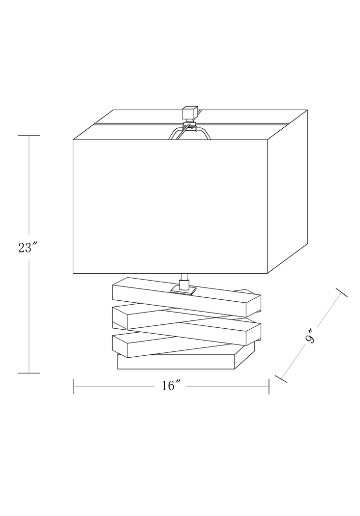 Hershour Point Clear Lamp - Thumbnail - Image 8