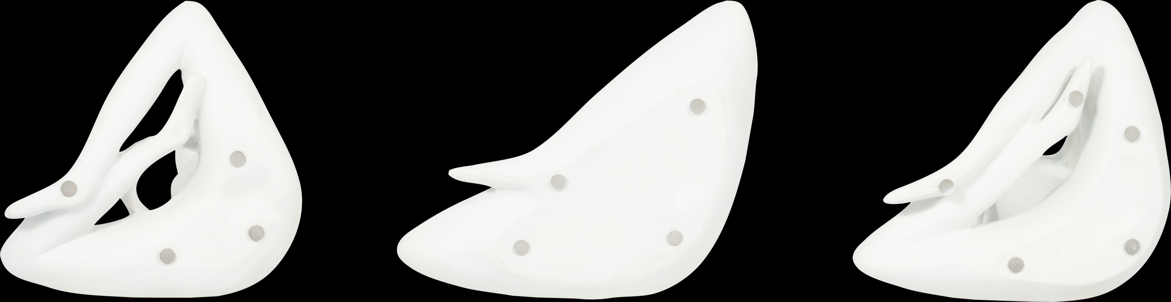 Hershour White Yoga Lady Sculpture, Set of 3 - Thumbnail - Image 7