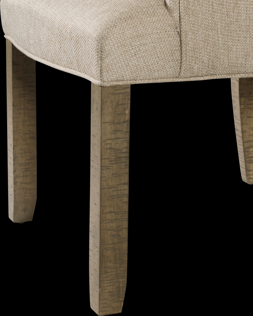 Herterton Taupe Arm Chair, Set of 2 - Thumbnail - Image 5