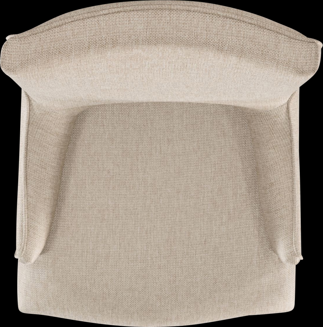 Herterton Taupe Arm Chair, Set of 2 - Thumbnail - Image 7
