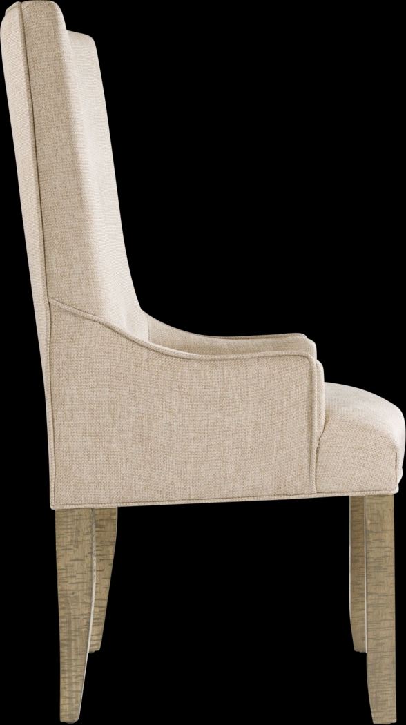 Herterton Taupe Arm Chair, Set of 2 - Thumbnail - Image 8