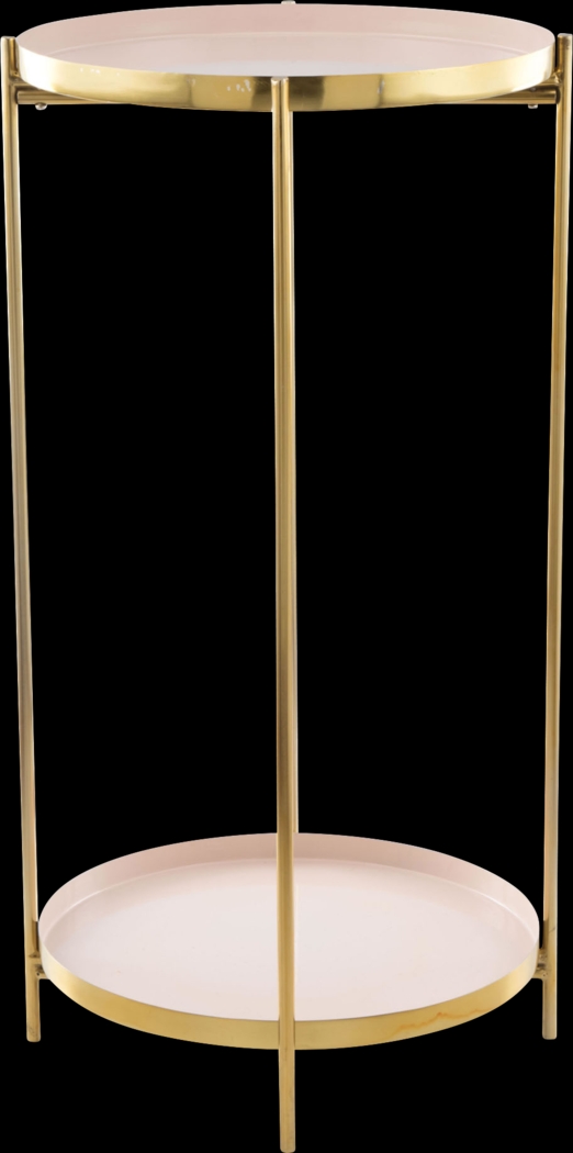 Hertha Pink Accent Table - Thumbnail - Image 2