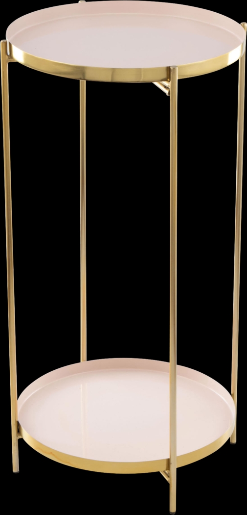 Hertha Pink Accent Table - Thumbnail - Image 4