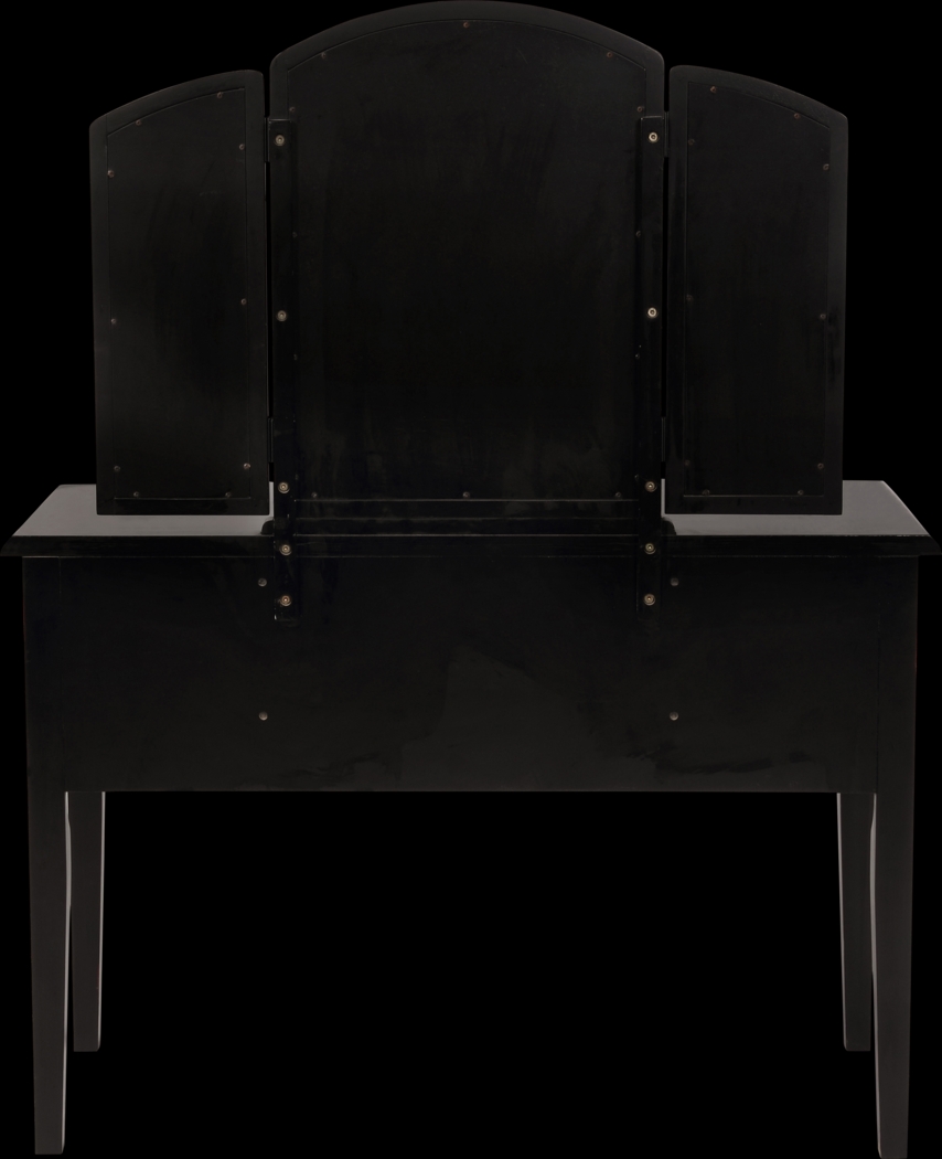 Hervel Black Vanity Set - Thumbnail - Image 4