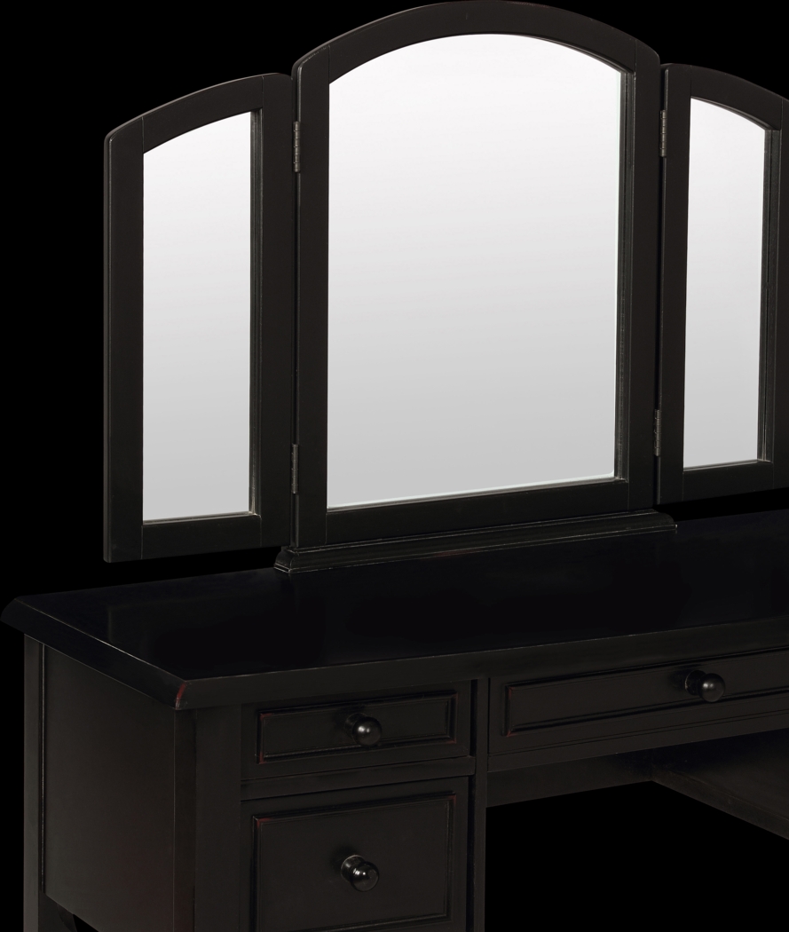 Hervel Black Vanity Set - Thumbnail - Image 5