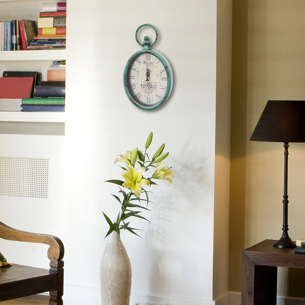 Hervey Teal Wall Decor - Thumbnail - Image 2