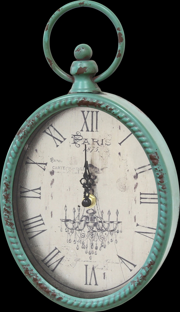 Hervey Teal Wall Decor - Thumbnail - Image 1