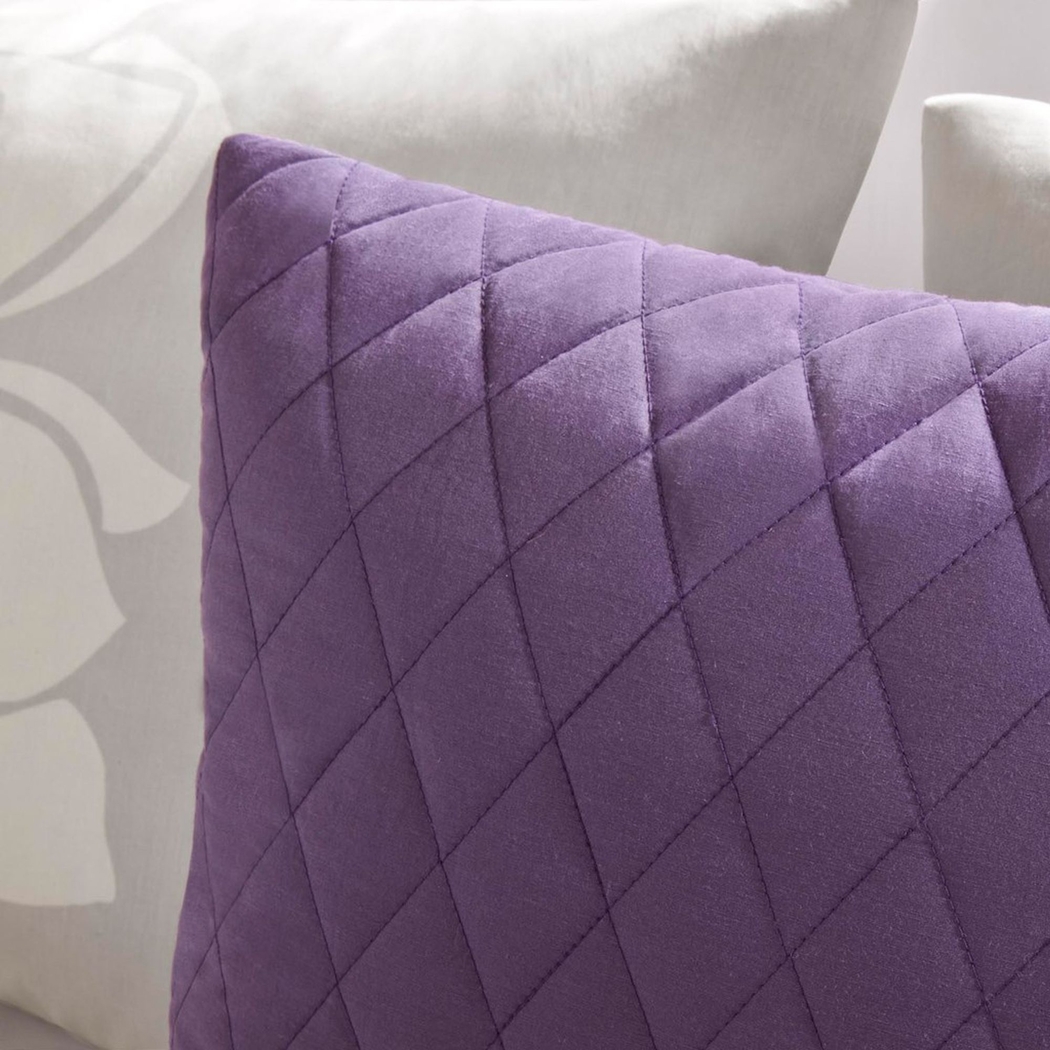 Heslep Purple 7 Pc Twin/Twin XL Comforter Set - Thumbnail - Image 4
