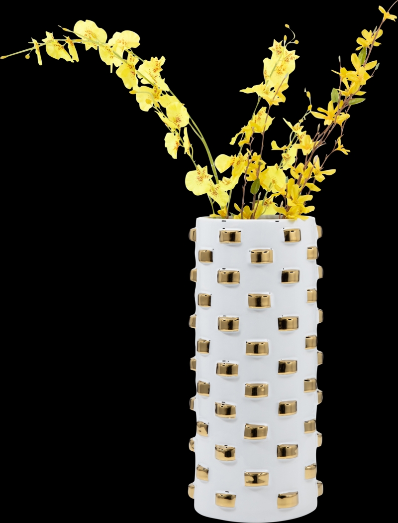 Hesperia White 11 in. Vase - Thumbnail - Image 2