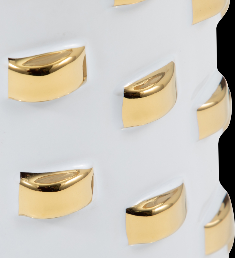 Hesperia White 11 in. Vase - Thumbnail - Image 3