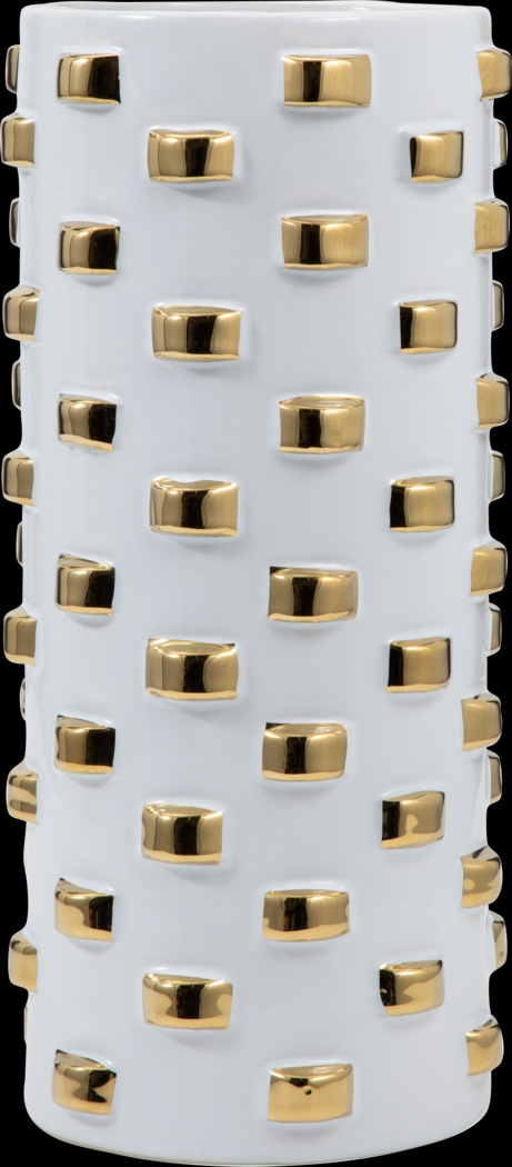 Hesperia White 11 in. Vase - Thumbnail - Image 4