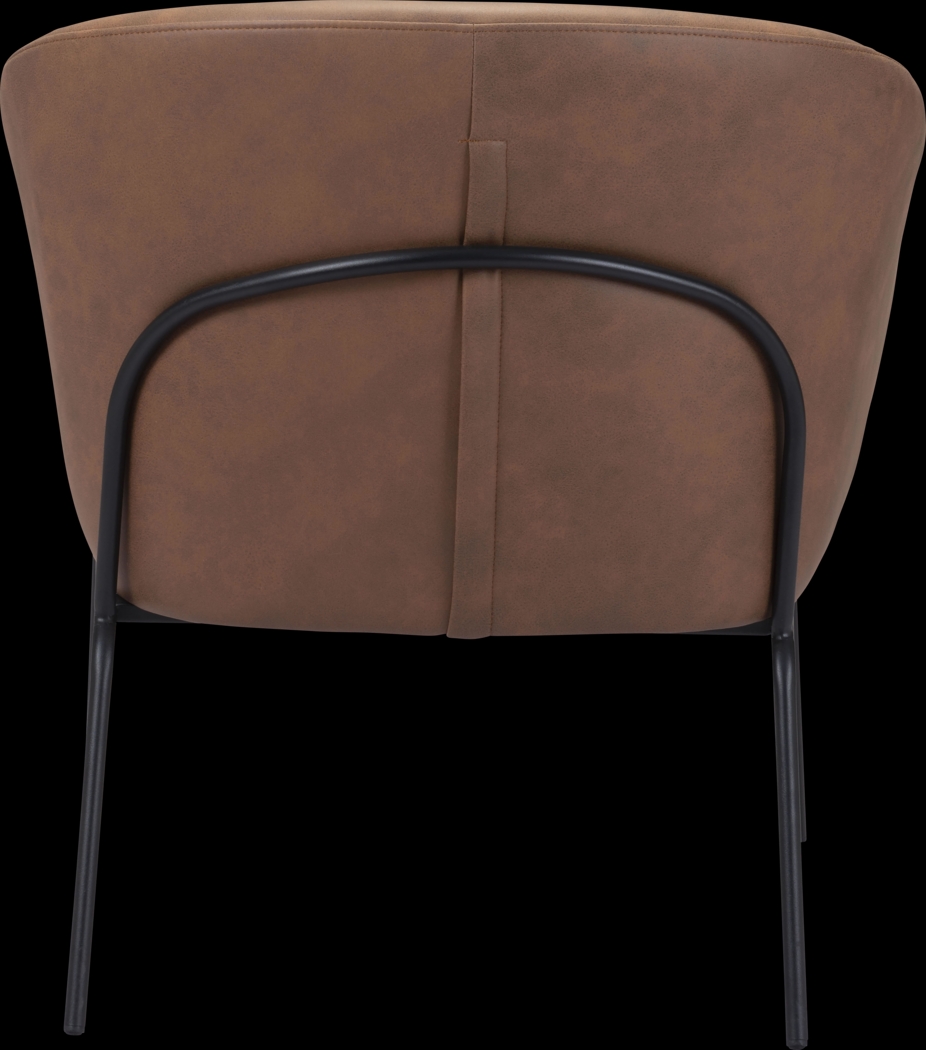 Hesterburg Brown Accent Chair - Thumbnail - Image 5