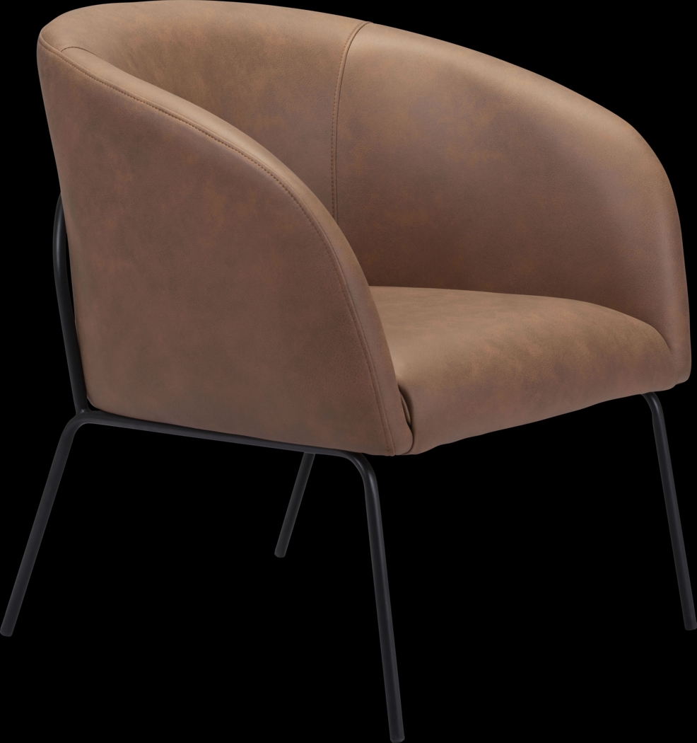 Hesterburg Brown Accent Chair - Thumbnail - Image 6