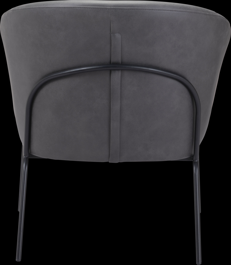 Hesterburg Gray Accent Chair - Thumbnail - Image 5