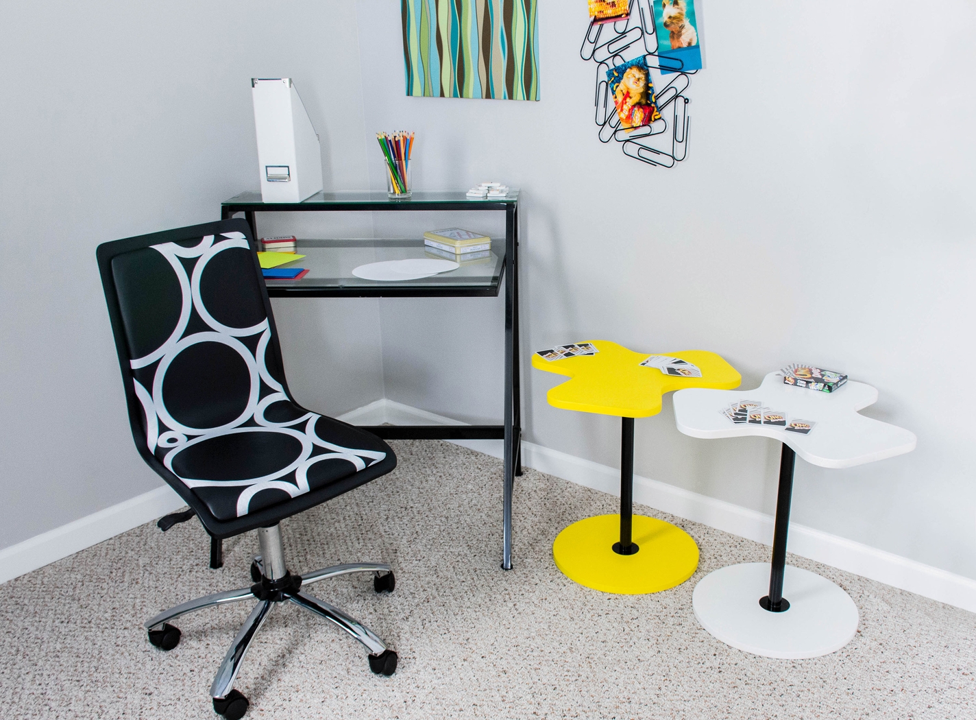 Hewatt Black Desk - Thumbnail - Image 6