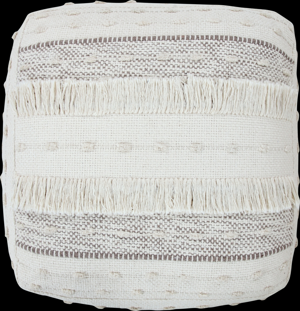 Hewen Cream Pouf - Thumbnail - Image 3