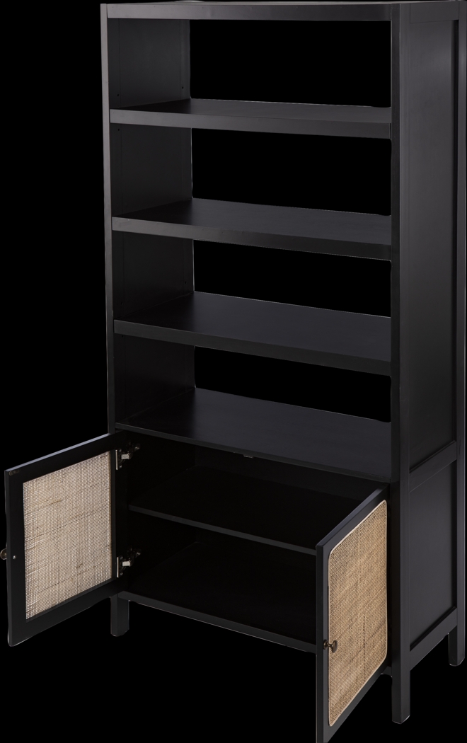 Hewers Black Bookcase - Thumbnail - Image 5