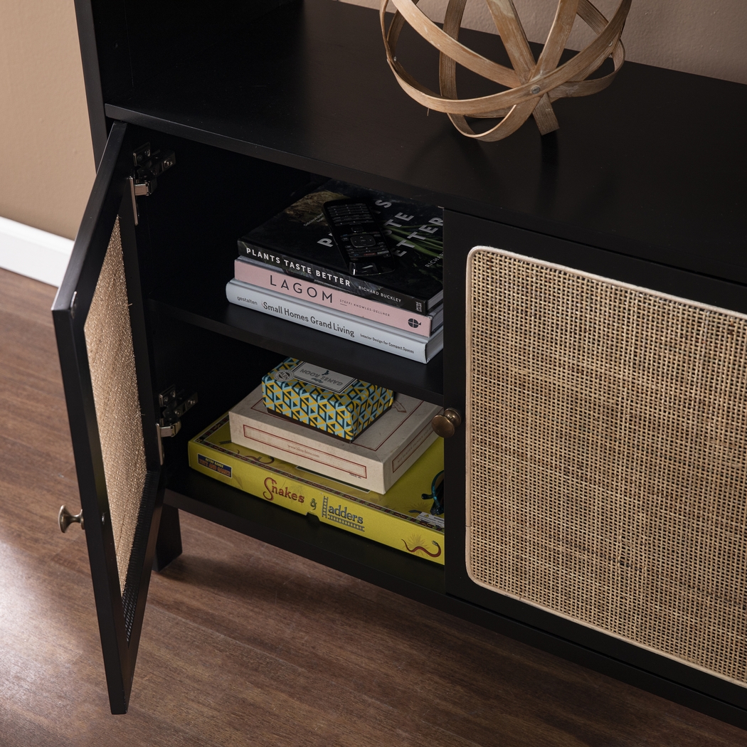 Hewers Black Bookcase - Thumbnail - Image 6