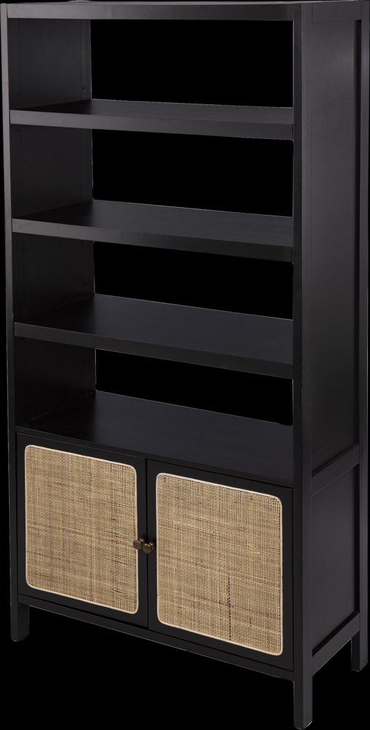 Hewers Black Bookcase - Thumbnail - Image 1