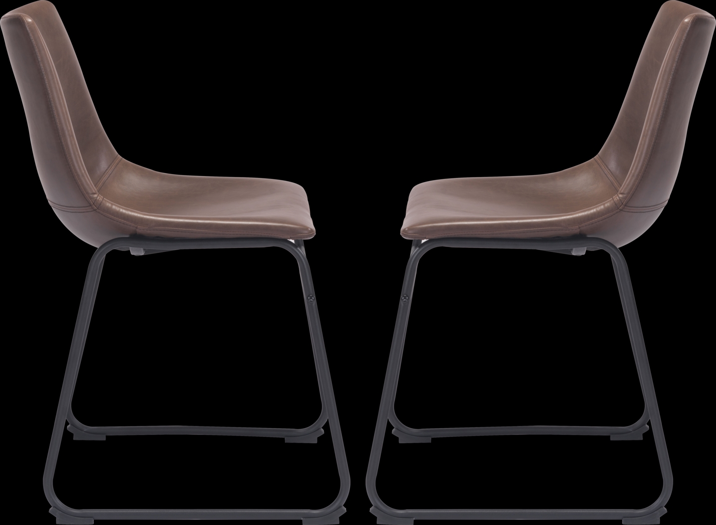 Hewes Espresso Dining Chair, Set of 2 - Thumbnail - Image 3