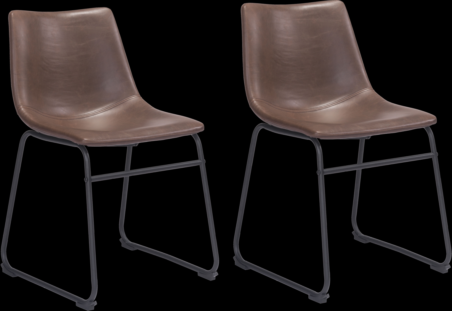 Hewes Espresso Dining Chair, Set of 2 - Thumbnail - Image 1