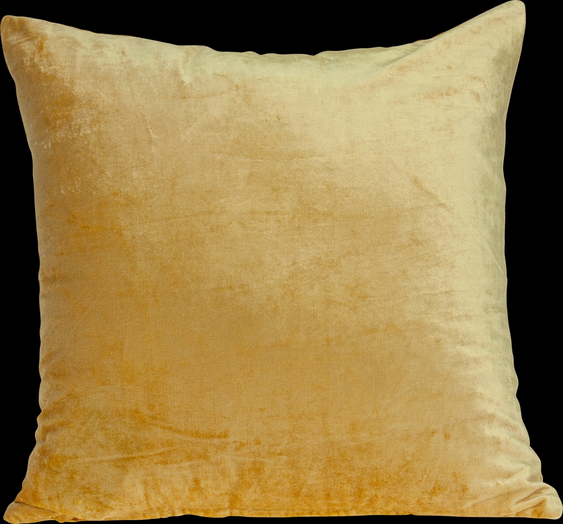 Hewin Yellow Accent Pillow - Thumbnail - Image 1