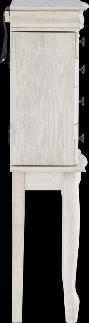 Hiatt Off White Jewelry Armoire - Thumbnail - Image 5