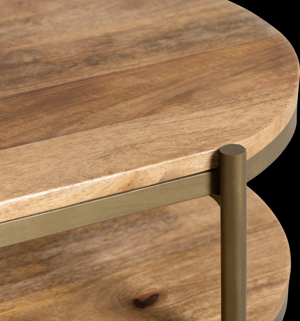 Hidatas Brown End Table - Thumbnail - Image 3