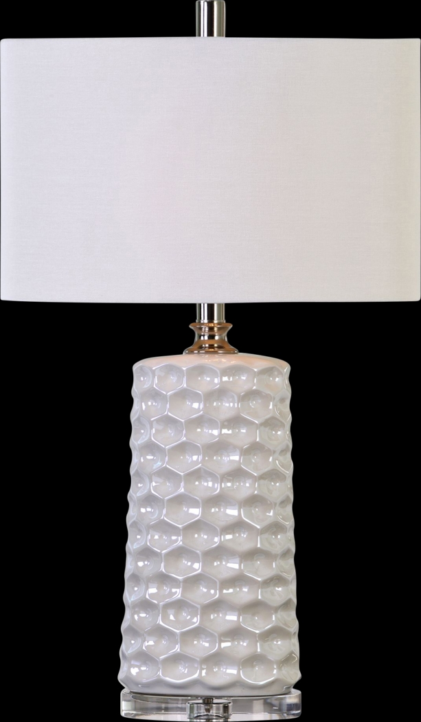 Hidden Cove White Lamp - Thumbnail - Image 1