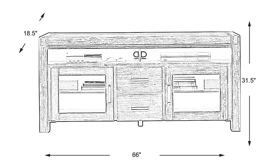 Dimension Image. Please refer to the Dimension Tab on this page for dimension details.