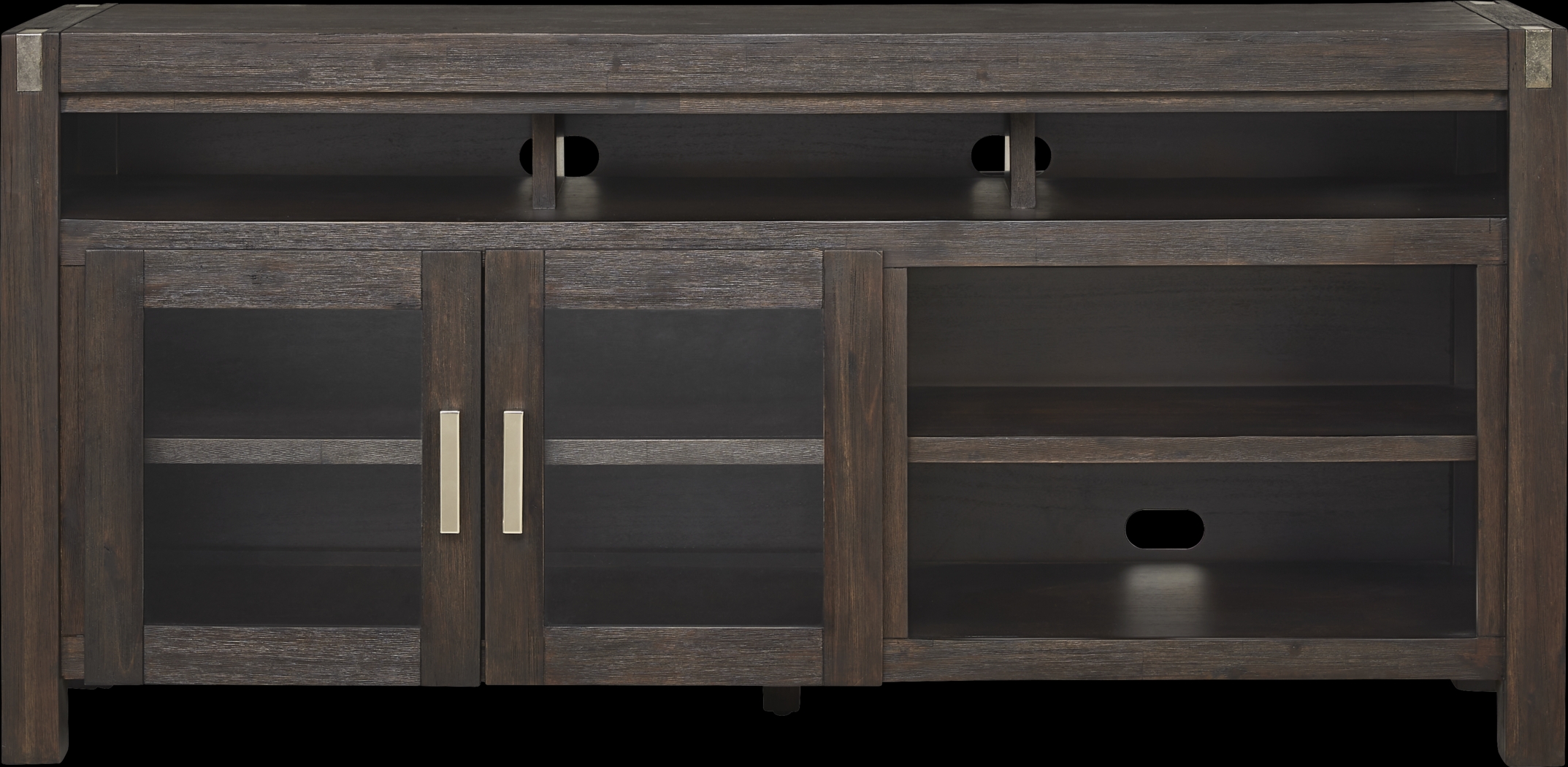 Hidden Springs II Espresso 72 in. Console - Thumbnail - Image 1