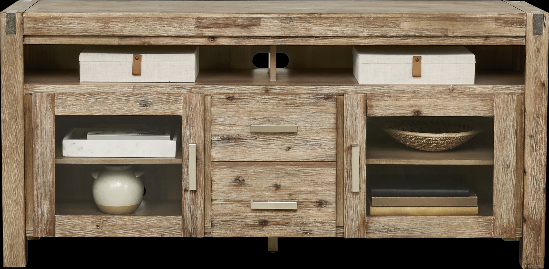 Hidden Springs II Natural 66 in. Console - Thumbnail - Image 2