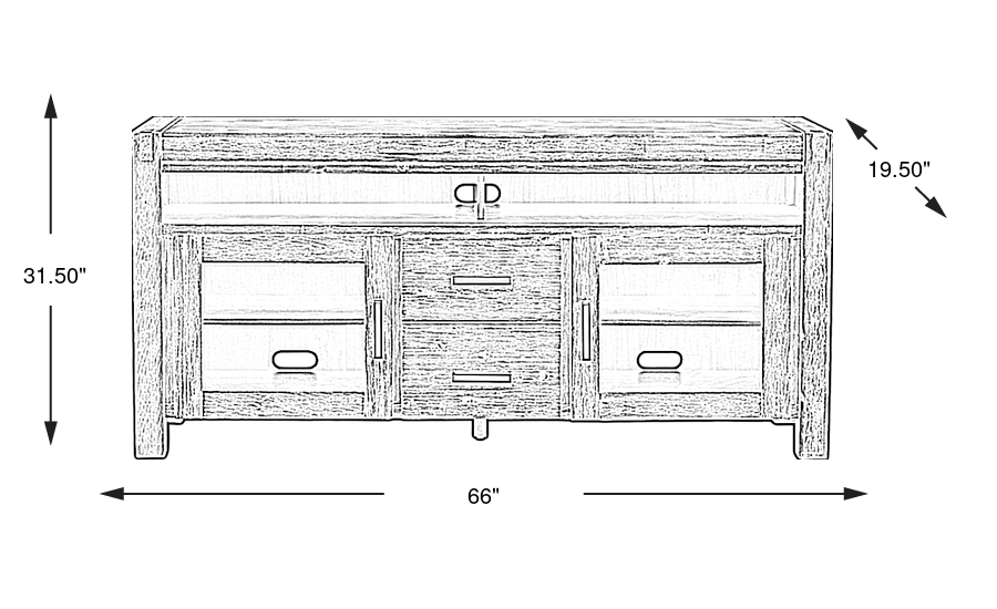 Dimension Image. Please refer to the Dimension Tab on this page for dimension details.