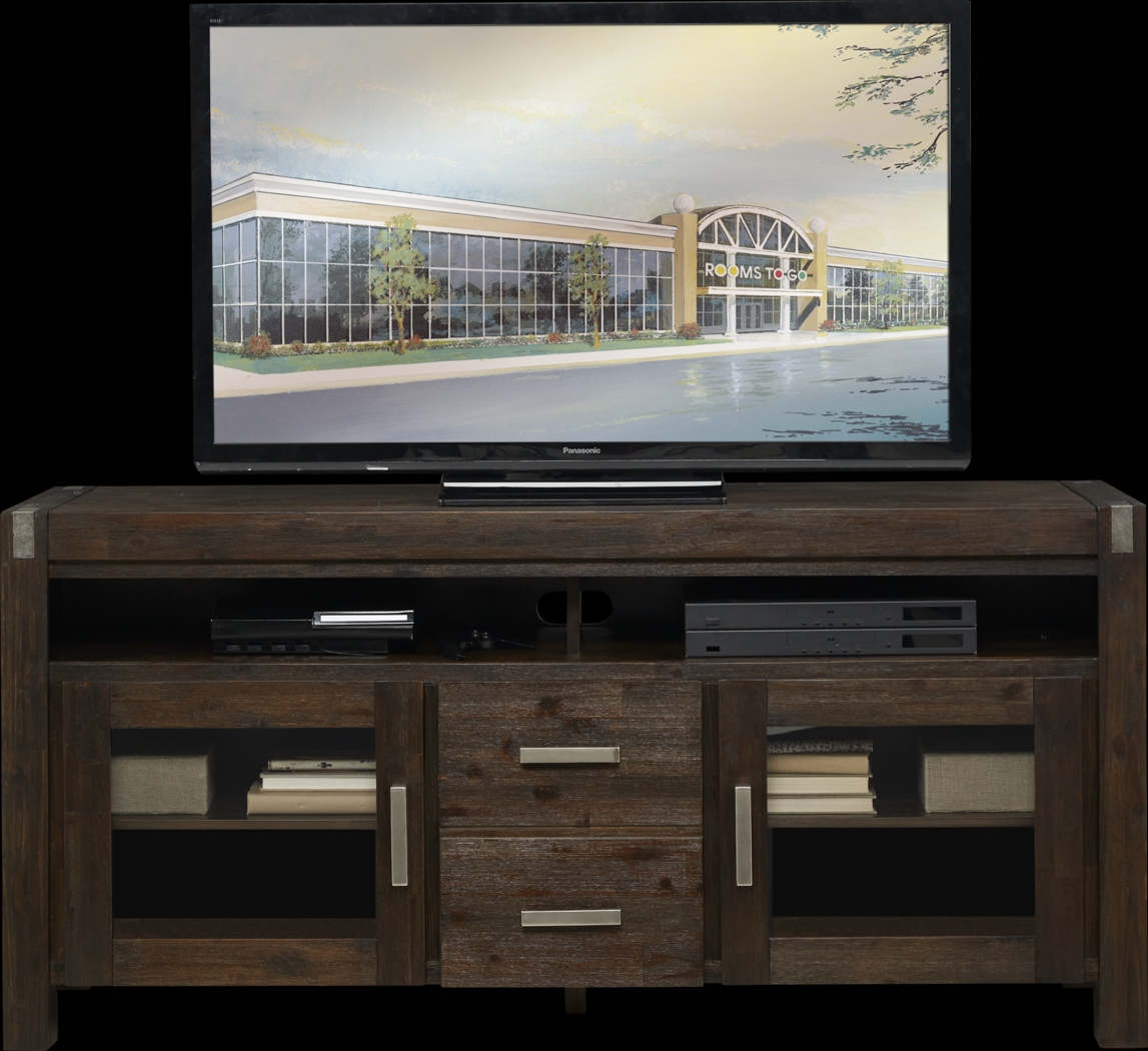 Hidden Springs II Midnight 66 in. Flat Screen Console - Thumbnail - Image 2