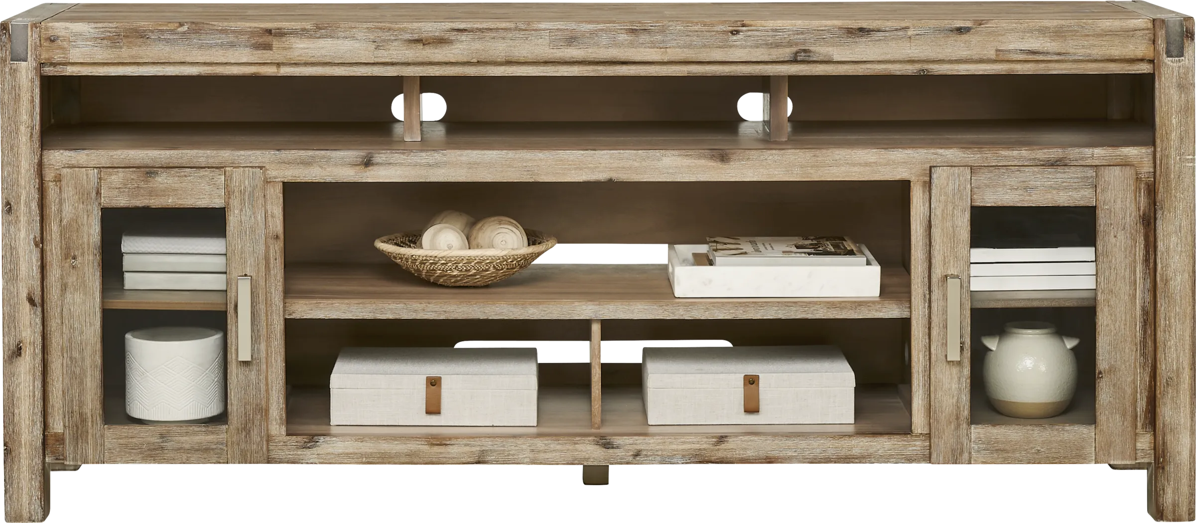 Hidden Springs II Natural 80 in. Console - Thumbnail - Image 2