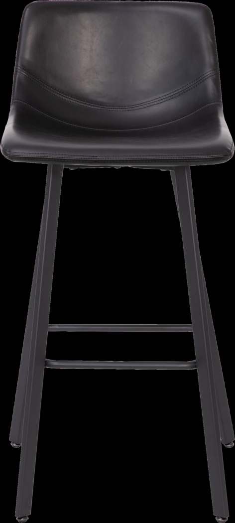 Hiefield Black Barstool, Set of 2 - Thumbnail - Image 6