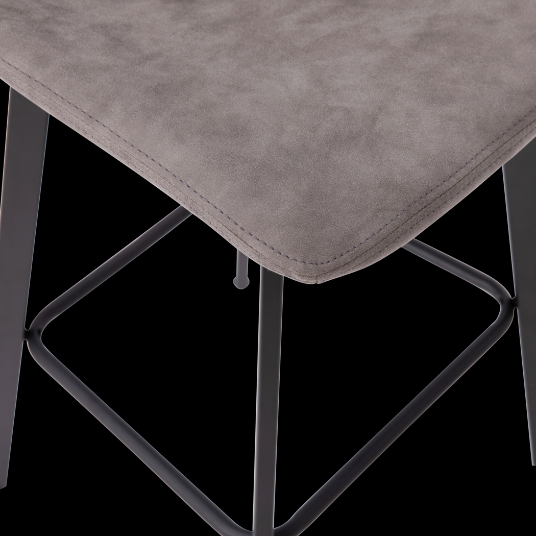 Hiefield Gray Barstool, Set of 2 - Thumbnail - Image 5