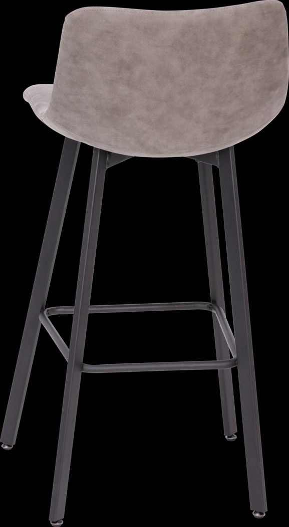 Hiefield Gray Barstool, Set of 2 - Thumbnail - Image 7