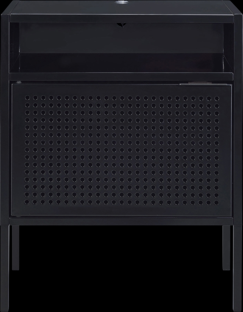 Hiett Black Accent Table - Thumbnail - Image 4