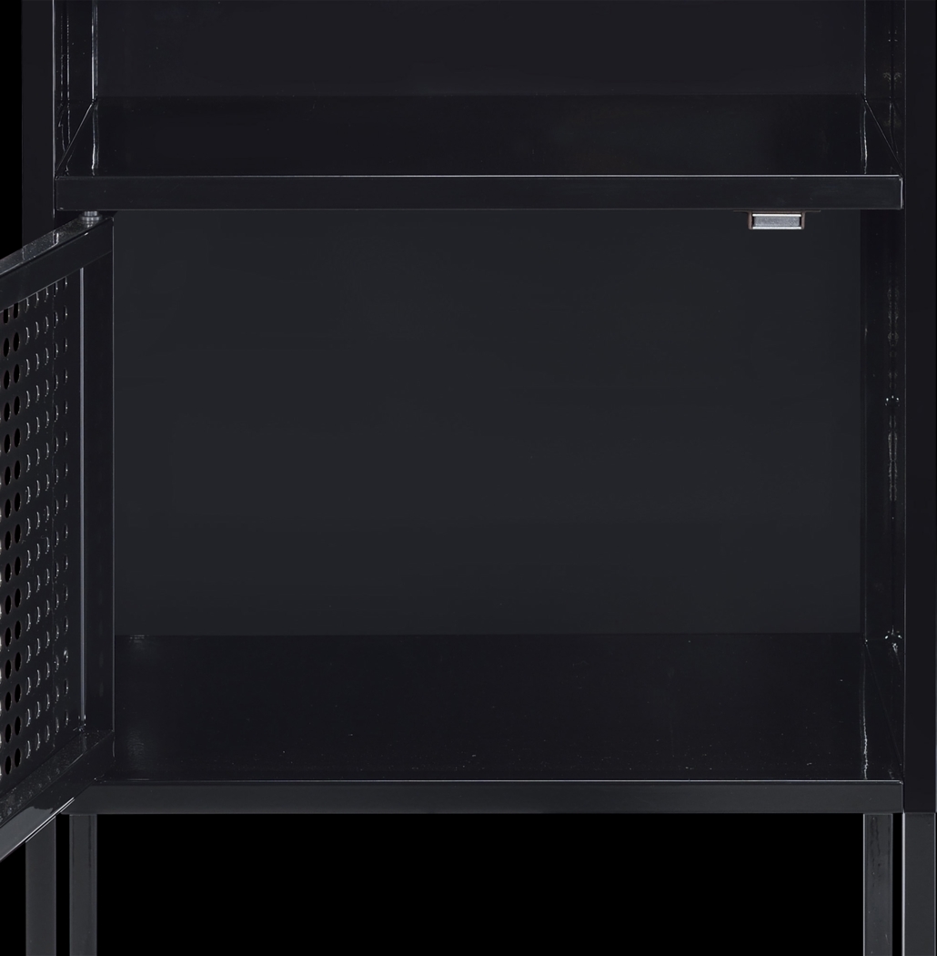 Hiett Black Accent Table - Thumbnail - Image 5