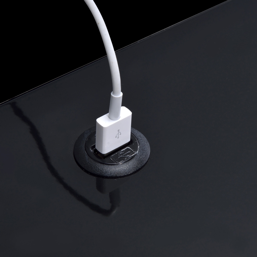 Hiett Black Accent Table - Thumbnail - Image 7