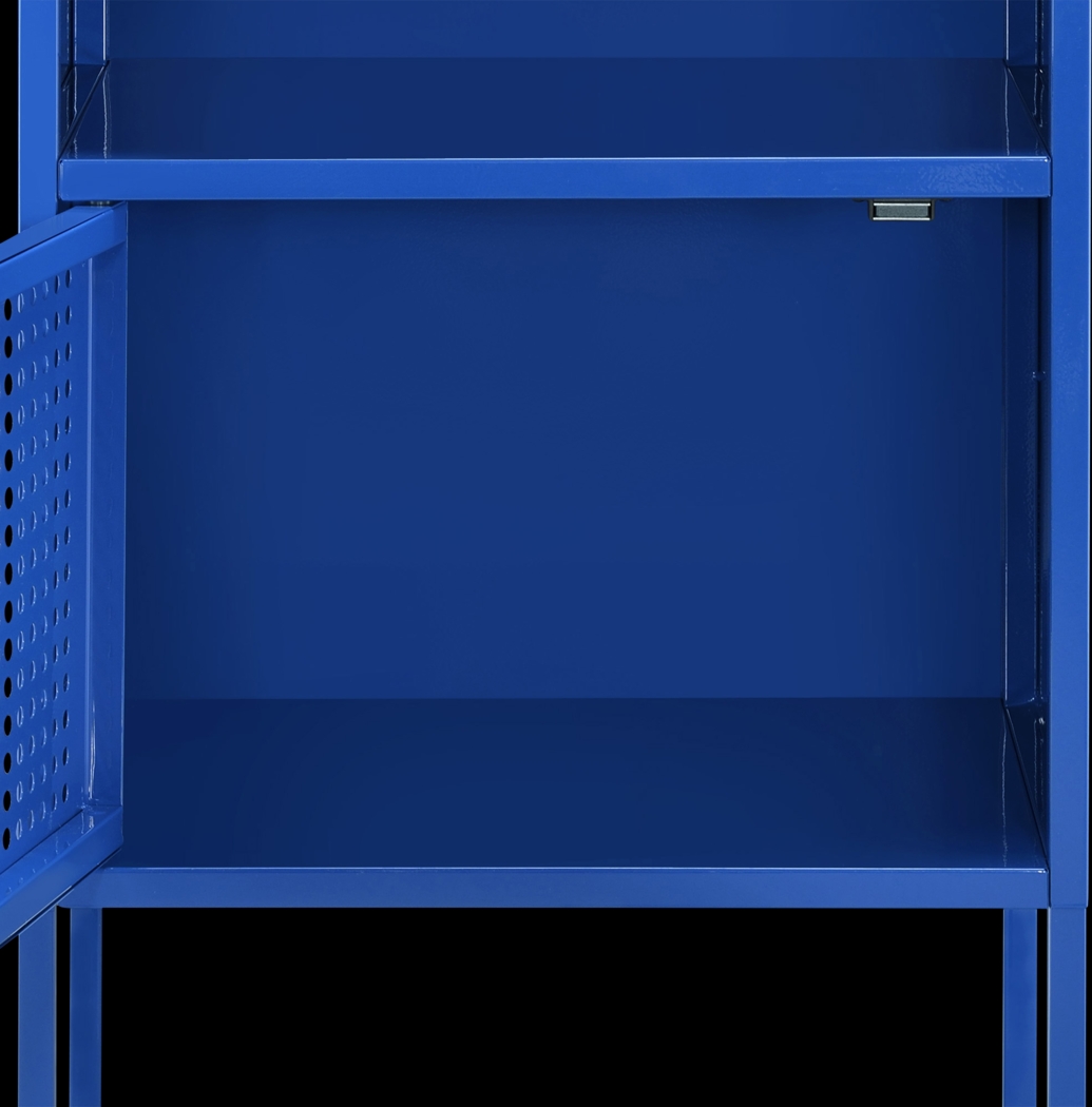 Hiett Blue Accent Table - Thumbnail - Image 5