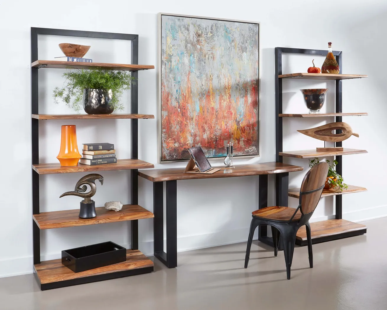 Hiett Brown Sofa Table - Thumbnail - Image 4