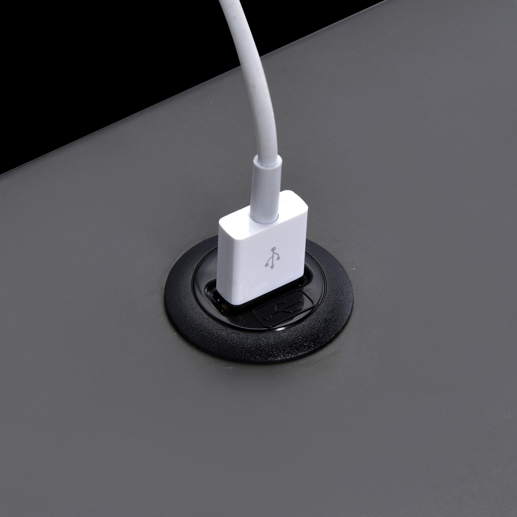 Hiett Gray Accent Table - Thumbnail - Image 7