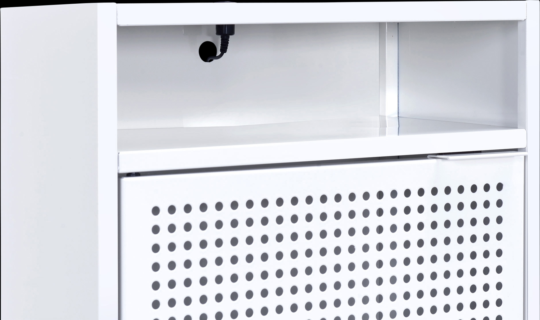 Hiett White Accent Table - Thumbnail - Image 6