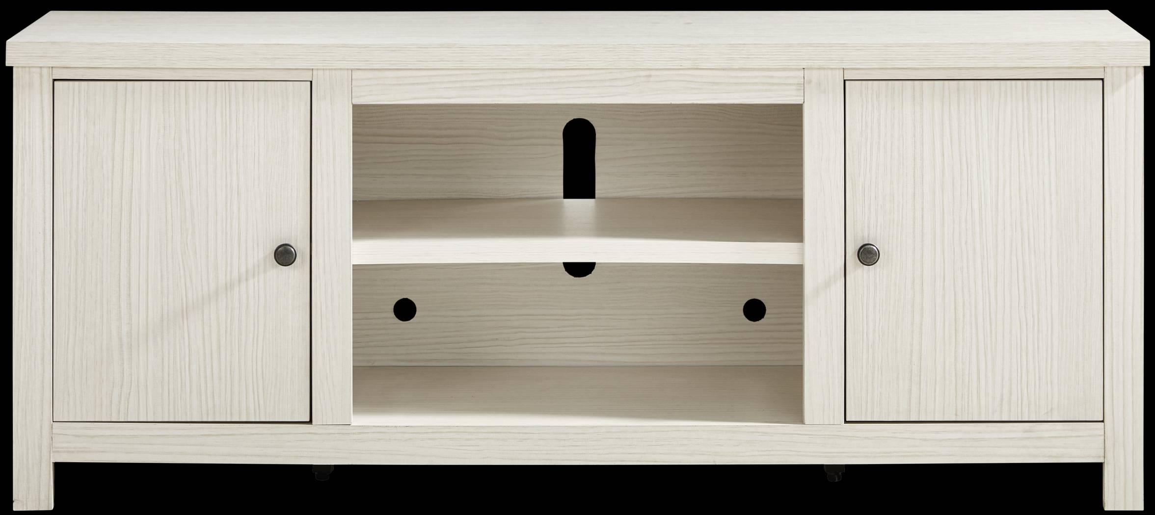 High Mountain White 66 in. Console - Thumbnail - Image 1