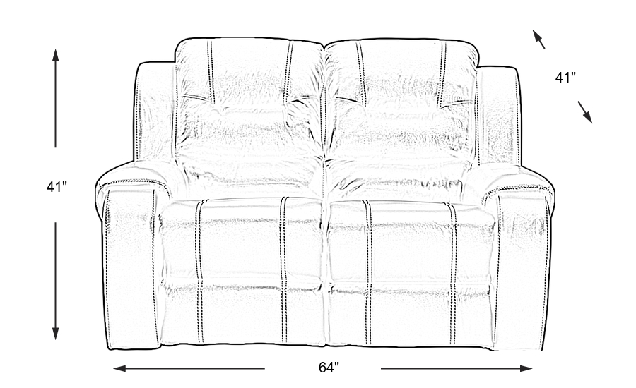 Dimension Image. Please refer to the Dimension Tab on this page for dimension details.